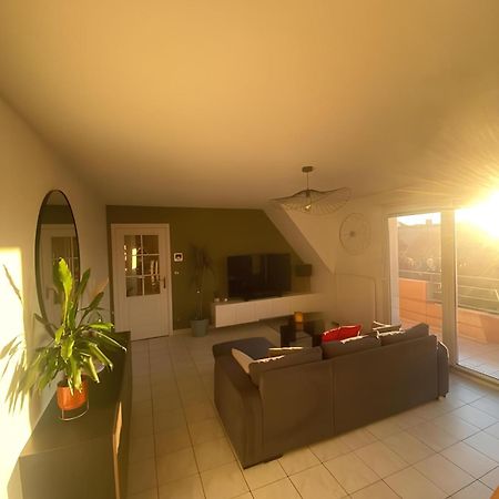 Superbe Duplex Proche Centre Ville Parking Gratuit Colmar Zewnętrze zdjęcie